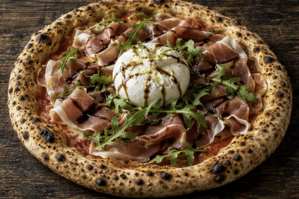 Prosciutto e Burrata – KI-generiertes Bild